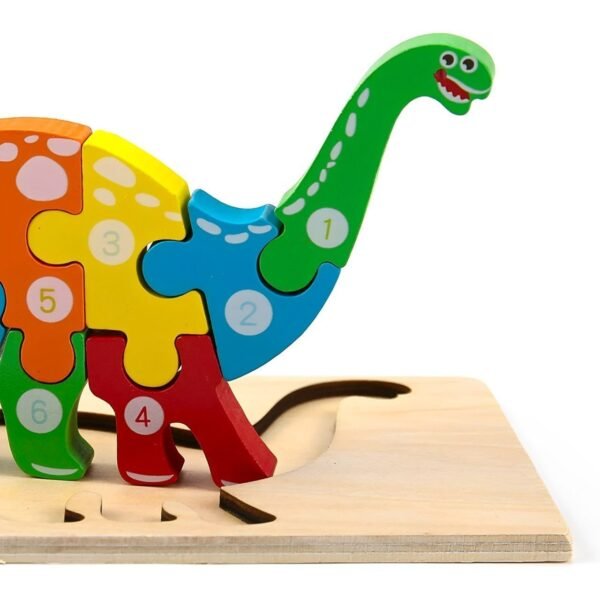 4 Pack - Montessori Wooden Puzzles - Image 3