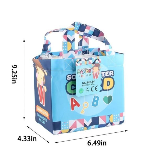 Children Can't Tear Washable Cloth Books, Cognition, English Alphabet Literacy - Image 3